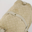 LOUIS VUITTON Monogram Mini Lin Saumur PM Bag Ivory Dunne M95314 LV Auth 153946-6