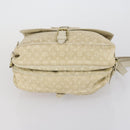 LOUIS VUITTON Monogram Mini Lin Saumur PM Bag Ivory Dunne M95314 LV Auth 153946-5