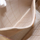 CELINE Shoulder Bag Leather Yellow Gold Auth 153948-22