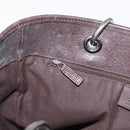 GUCCI GG Canvas Tote Bag Beige Silver 120840 Auth 153949-21