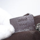 GUCCI GG Canvas Tote Bag Beige Silver 120840 Auth 153949-12