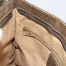 GUCCI GG Supreme Web Sherry Line Shoulder Bag PVC Beige 904 02 035 Auth 153952-19