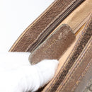 GUCCI GG Supreme Web Sherry Line Shoulder Bag PVC Beige 904 02 035 Auth 153952-22