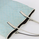 GUCCI GG Canvas Tote Bag Outlet Light Blue 263345 Auth 153956-6