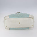 GUCCI GG Canvas Tote Bag Outlet Light Blue 263345 Auth 153956-9