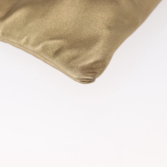 Salvatore Ferragamo Gancini Shoulder Bag Leather Black Gold Auth 153958