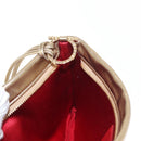 Salvatore Ferragamo Gancini Shoulder Bag Leather Black Gold Auth 153958-17