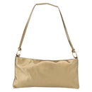 Salvatore Ferragamo Gancini Shoulder Bag Leather Black Gold Auth 153958-3