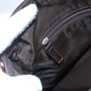 Christian Dior Trotter Canvas Shoulder Bag Brown Auth 153966V-19