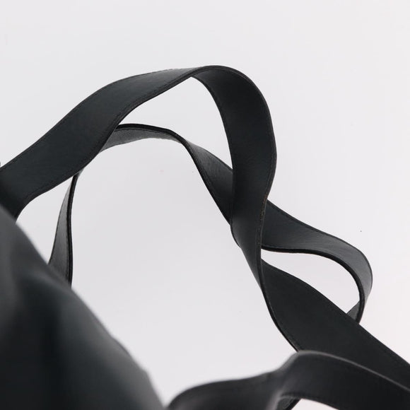 GUCCI Bamboo Backpack Leather Black Gold 003 58 0016 Auth 153971