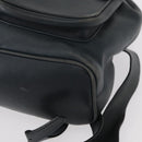 GUCCI Bamboo Backpack Leather Black Gold 003 58 0016 Auth 153971-17