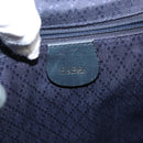 GUCCI Bamboo Backpack Leather Black Gold 003 58 0016 Auth 153971-23