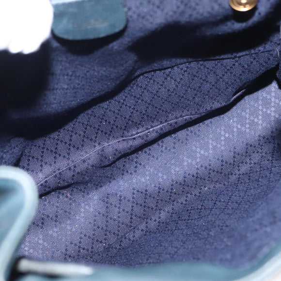 GUCCI Bamboo Backpack Leather Black Gold 003 58 0016 Auth 153971