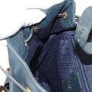 GUCCI Bamboo Backpack Leather Black Gold 003 58 0016 Auth 153971-25