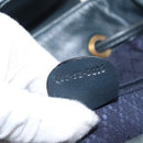 GUCCI Bamboo Backpack Leather Black Gold 003 58 0016 Auth 153971-12