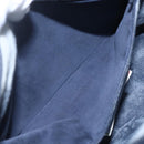 GUCCI GG Supreme Sherry Line Shoulder Bag PVC Navy Gold 904 02 063 Auth 153974-20