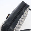 GUCCI GG Supreme Sherry Line Shoulder Bag PVC Navy Gold 904 02 063 Auth 153974-6