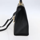 GUCCI GG Supreme Cat Head Hand Bag PVC 2way Beige Gold 476435 Auth 153975-4