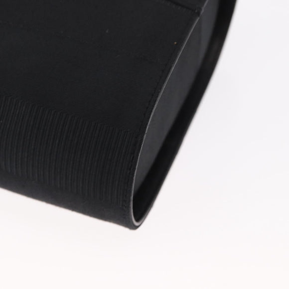 Salvatore Ferragamo Shoulder Bag Nylon Black Gold Auth 153979