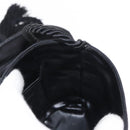 Salvatore Ferragamo Shoulder Bag Nylon Black Gold Auth 153979-20