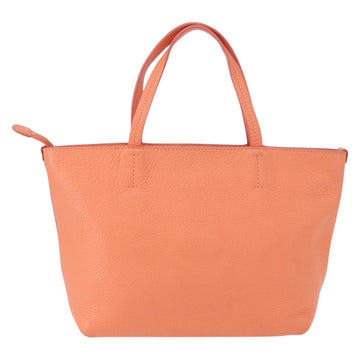 Salvatore Ferragamo Gancini Hand Bag Leather Pink Gold Auth 153980 - 0