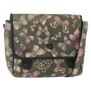 LOEWE Shoulder Bag Leather Green Auth 153985-1