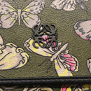 LOEWE Shoulder Bag Leather Green Auth 153985-17