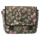 LOEWE Shoulder Bag Leather Green Auth 153985-13