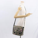 LOEWE Shoulder Bag Leather Green Auth 153985-22