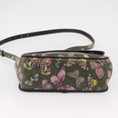 LOEWE Shoulder Bag Leather Green Auth 153985-5