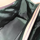 Christian Dior Trotter Canvas Hand Bag Brown Gold Auth 153990-17