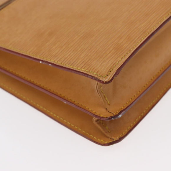 LOUIS VUITTON Epi Angian Shoulder Bag Beige M52116 LV Auth 153996