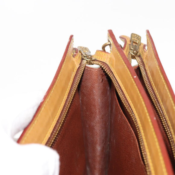 LOUIS VUITTON Epi Angian Shoulder Bag Beige M52116 LV Auth 153996