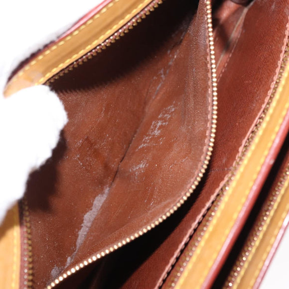 LOUIS VUITTON Epi Angian Shoulder Bag Beige M52116 LV Auth 153996