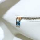 LOUIS VUITTON Monogram Vernis Houston Hand Bag Perle M91342 LV Auth 154000-18