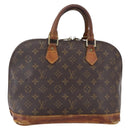 LOUIS VUITTON Monogram Alma Hand Bag M51130 LV Auth 154002-1