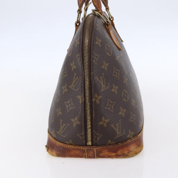 LOUIS VUITTON Monogram Alma Hand Bag M51130 LV Auth 154002