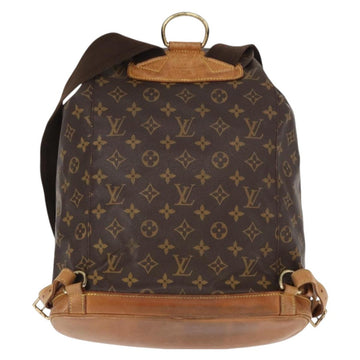 LOUIS VUITTON Monogram Montsouris GM Backpack M51135 LV Auth 154003 - 0