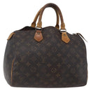 LOUIS VUITTON Monogram Speedy 30 Hand Bag M41526 LV Auth 154008-1