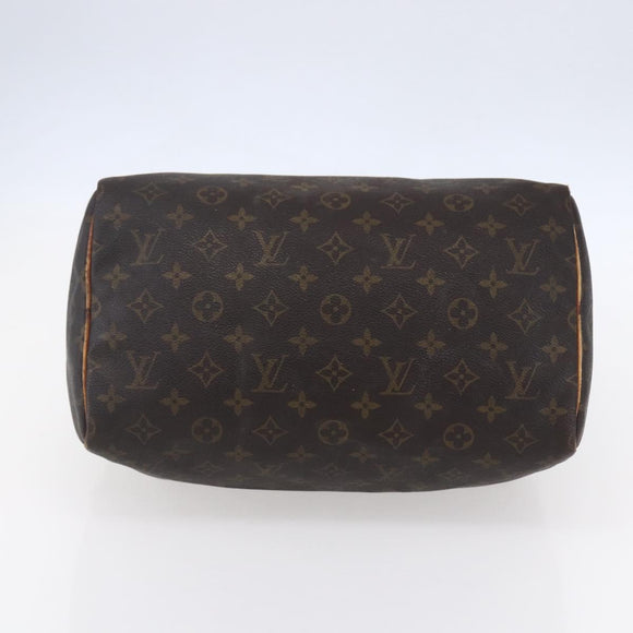 LOUIS VUITTON Monogram Speedy 30 Hand Bag M41526 LV Auth 154008