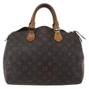 LOUIS VUITTON Monogram Speedy 30 Hand Bag M41526 LV Auth 154008-2