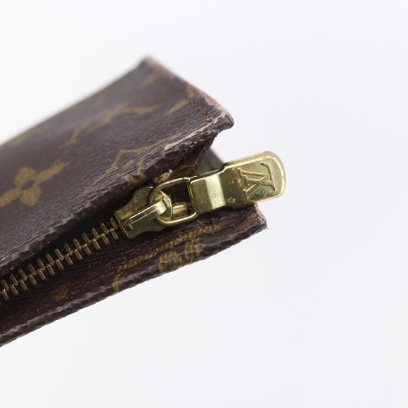 LOUIS VUITTON Monogram Bucket GM Accessory Pouch LV Auth 154011