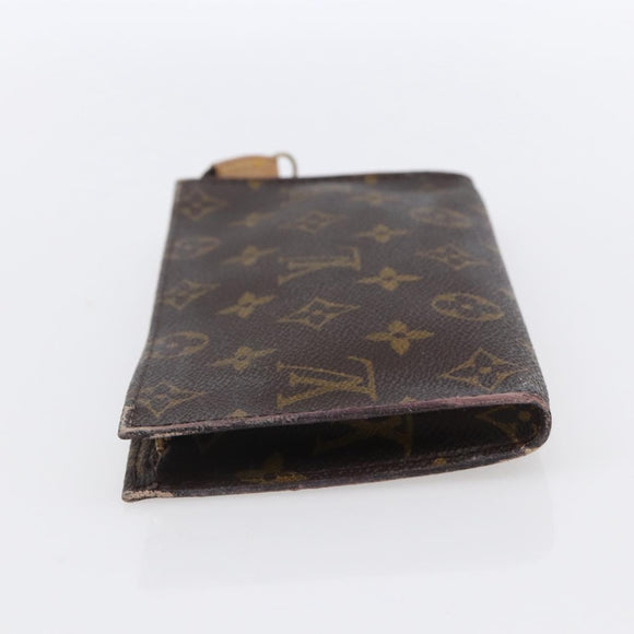 LOUIS VUITTON Monogram Bucket GM Accessory Pouch LV Auth 154011