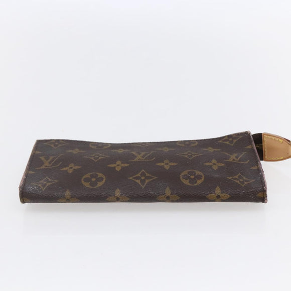 LOUIS VUITTON Monogram Bucket GM Accessory Pouch LV Auth 154011