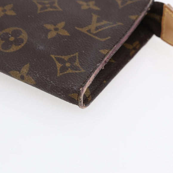 LOUIS VUITTON Monogram Bucket GM Accessory Pouch LV Auth 154011