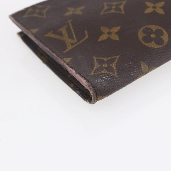 LOUIS VUITTON Monogram Bucket GM Accessory Pouch LV Auth 154011
