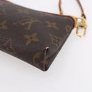 LOUIS VUITTON Monogram Mini Pochette Delight Full Pouch M40309 LV Auth 154012-15