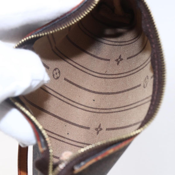 LOUIS VUITTON Monogram Mini Pochette Delight Full Pouch M40309 LV Auth 154012