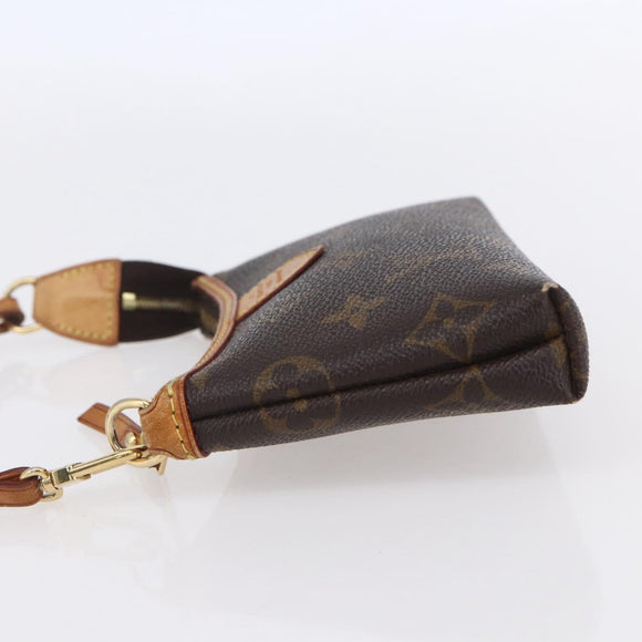 LOUIS VUITTON Monogram Mini Pochette Delight Full Pouch M40309 LV Auth 154012