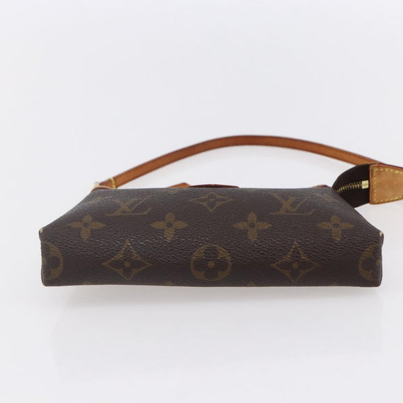 LOUIS VUITTON Monogram Mini Pochette Delight Full Pouch M40309 LV Auth 154012